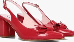DAMES NOTRE-V rode slingbacks 2621cl