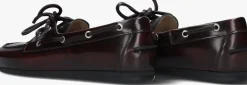 DAMES POSA rode mocassins boat loafer brushed