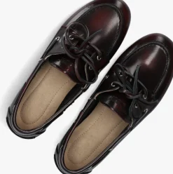 DAMES POSA rode mocassins boat loafer brushed