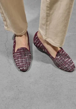 DAMES STEFANO LAURAN rode loafers s3145