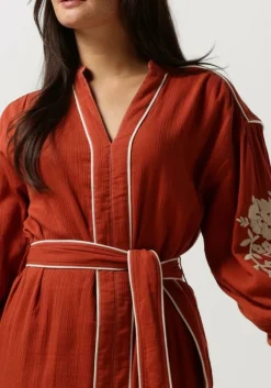 DAMES STELLA FOREST rode midi jurk e24ro012