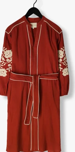 DAMES STELLA FOREST rode midi jurk e24ro012