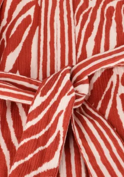 DAMES STELLA FOREST rode midi jurk e24ro053