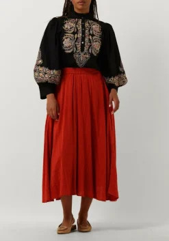 DAMES STELLA FOREST rode midirok e24ju005