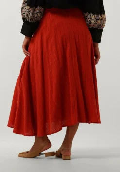 DAMES STELLA FOREST rode midirok e24ju005