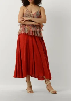 DAMES STELLA FOREST rode midirok e24ju005