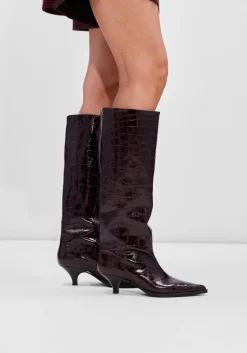 DAMES STRATEGIA rode laarzen e-4301-c