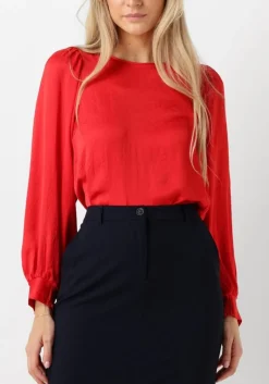 DAMES SUMMUM rode top top long sleeves silky touch