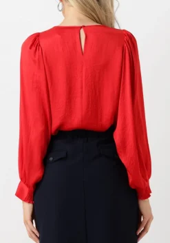 DAMES SUMMUM rode top top long sleeves silky touch