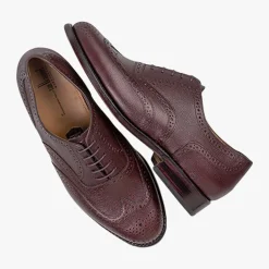 Heren VAN BOMMEL rode nette schoenen sbm-30134