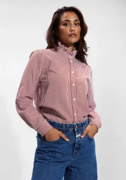 DAMES VANESSA BRUNO rode blouses sidney chemise ml