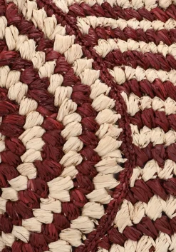 DAMES VANESSA BRUNO rode handtas panier pm