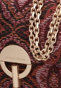 DAMES VANESSA BRUNO rode schoudertas moon moyen