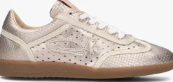 DAMES FRED DE LA BRETONIERE roségouden lage sneakers pearl raffi