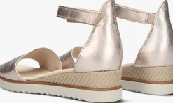 DAMES GABOR roségouden sandalen met hak 780.2