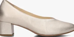 DAMES HASSIA roségouden pumps capri