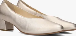DAMES HASSIA roségouden pumps capri