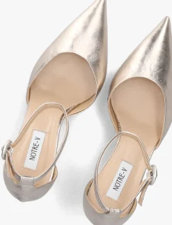 DAMES NOTRE-V roségouden pumps 7225