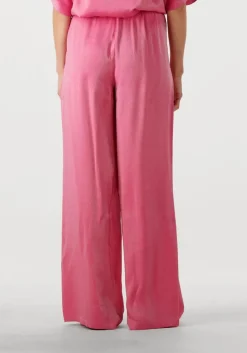 DAMES ALIX THE LABEL pantalon ladies woven shine wide leg pants