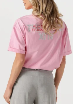 DAMES ALIX THE LABEL t-shirt ladies knitted adventure t-shirt