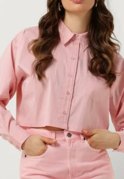 DAMES CO'COUTURE blouses cotton crisp cropped shirt
