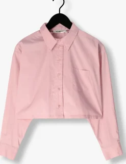 DAMES CO'COUTURE blouses cotton crisp cropped shirt