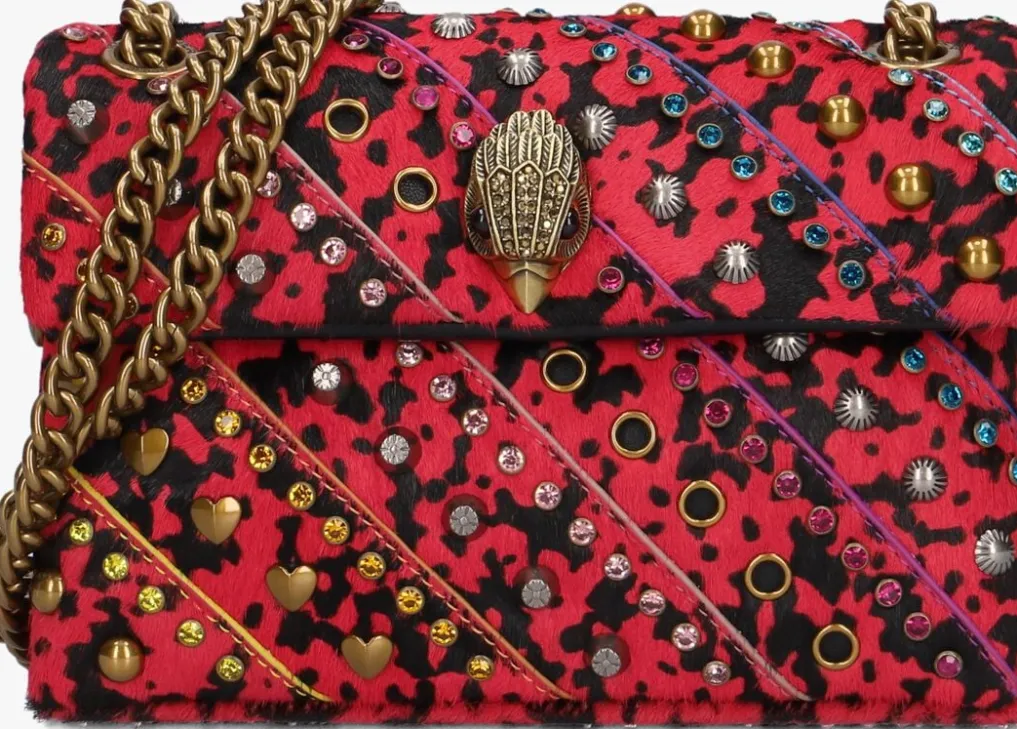 DAMES KURT GEIGER LONDON schoudertas leather mini kensington l