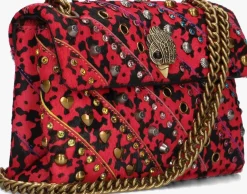 DAMES KURT GEIGER LONDON schoudertas leather mini kensington l