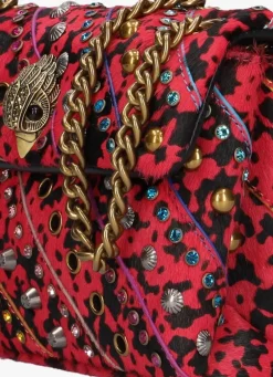 DAMES KURT GEIGER LONDON schoudertas leather mini kensington l