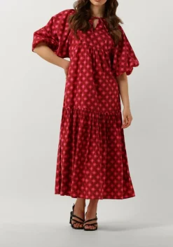 DAMES NOTRE-V maxi jurk nv-dente midi dress