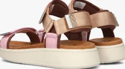 DAMES WODEN platte sandalen line