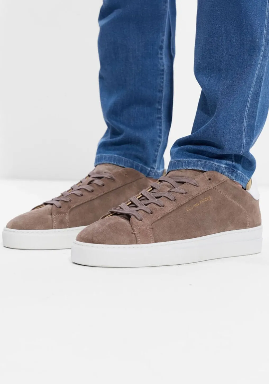 Heren FILLING PIECES lage sneakers tiebreak suede