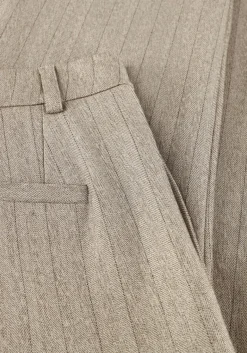 DAMES IBANA wijde broek pelah pinestripe