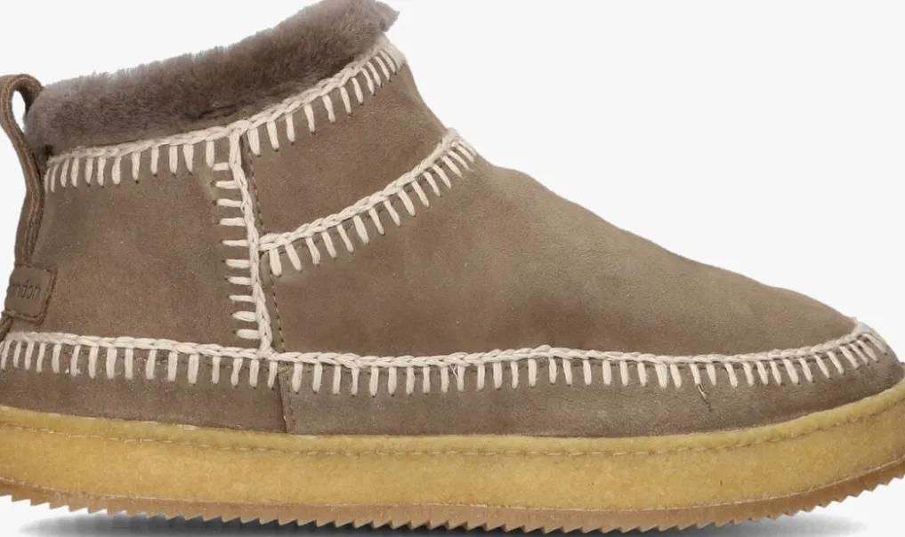 DAMES LAIDBACKLONDON vachtlaarzen nyuki low crochet