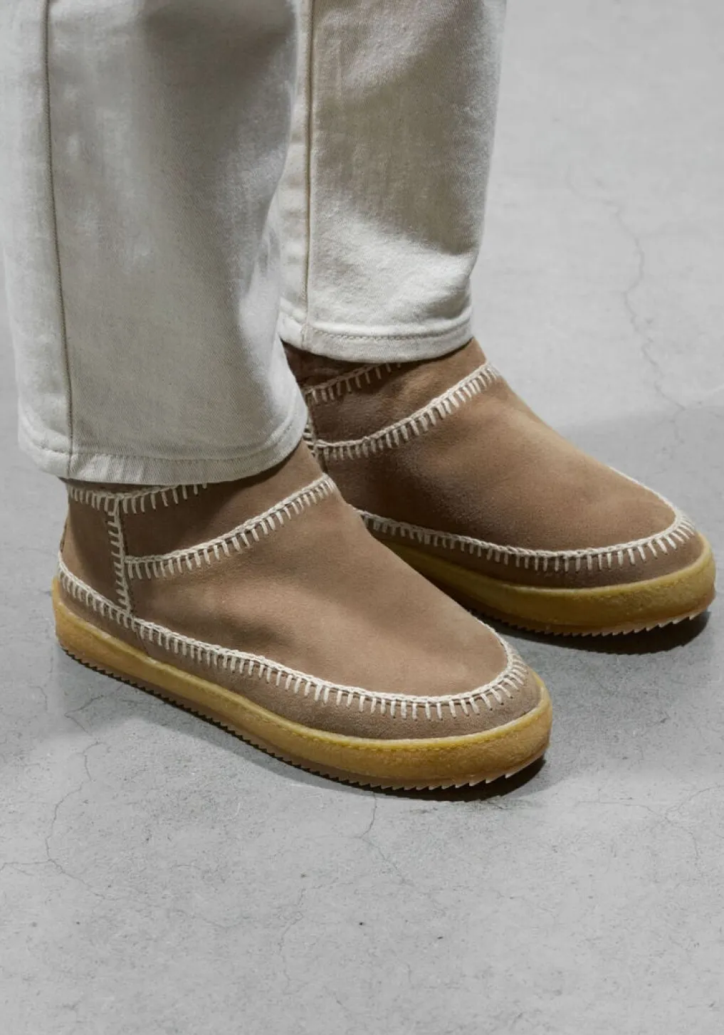 DAMES LAIDBACKLONDON vachtlaarzen nyuki low crochet