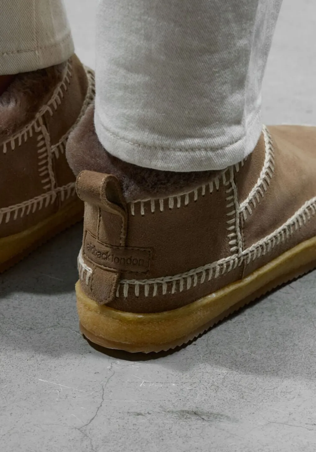 DAMES LAIDBACKLONDON vachtlaarzen nyuki low crochet