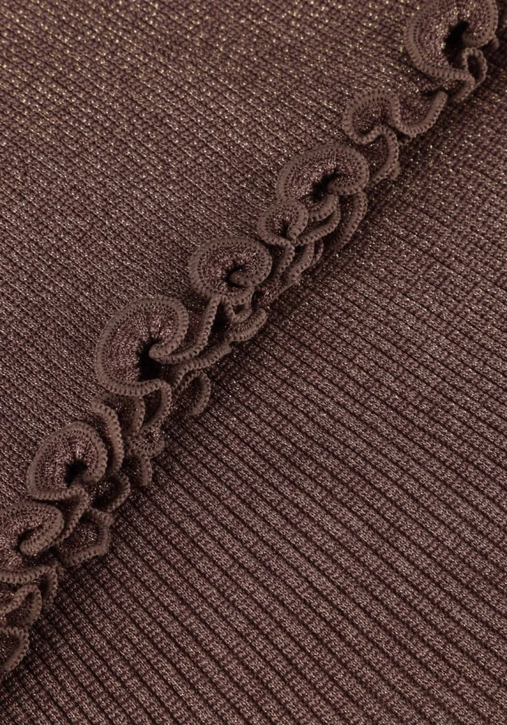 DAMES ROSEMUNDE top boston turtleneck w/ lurex