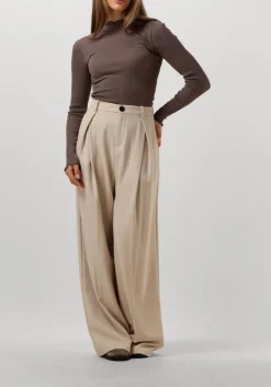 DAMES ROSEMUNDE top boston turtleneck w/ lurex