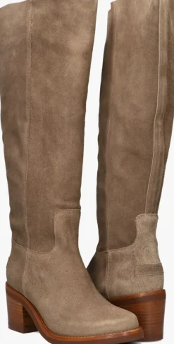 DAMES SHABBIES hoge laarzen puk tuba