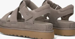 DAMES UGG platte sandalen w goldenstar strap