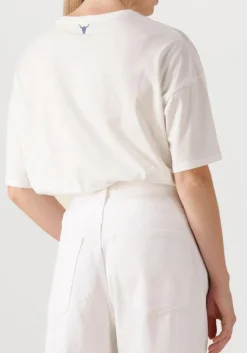 DAMES ALIX THE LABEL te t-shirt ladies knitted the label t-shirt