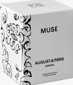 DAMES AUGUST & PIERS te geurkaarsen muse 90gr - scented candle