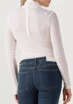 DAMES CLOSED te top high neck longsleeve