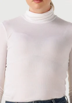 DAMES CLOSED te top high neck longsleeve