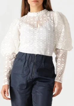 DAMES CO'COUTURE te blouses elinor open back blouse