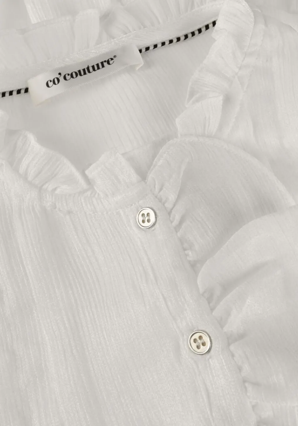 DAMES CO'COUTURE te blouses melina frill shirt
