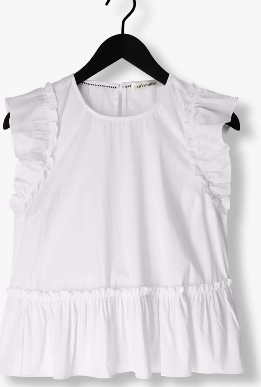 DAMES CO'COUTURE te top ellie frill top