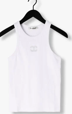 DAMES CO'COUTURE te top saharacc embroidery tank top