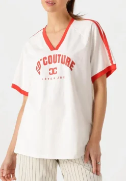 DAMES CO'COUTURE te t-shirt siaracc oversize sporty v-tee