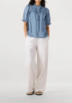 DAMES CO'COUTURE te wijde broek loisecc linen long pant